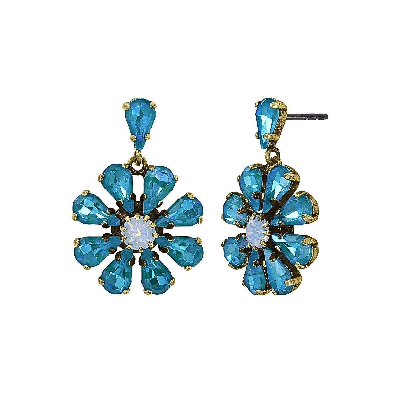 ​Konplott Ohrringe "Twisted Blossom" multi