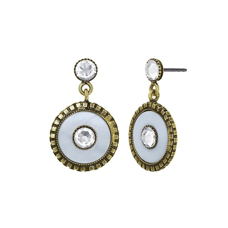 Konplott Ohrringe Konplott Ohrringe "Lost and Found" antique brass