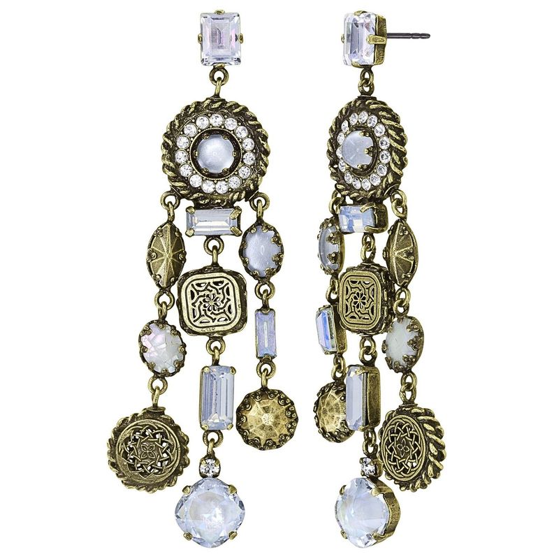 Konplott Ohrringe Konplott Ohrringe "Lost and Found" antique brass