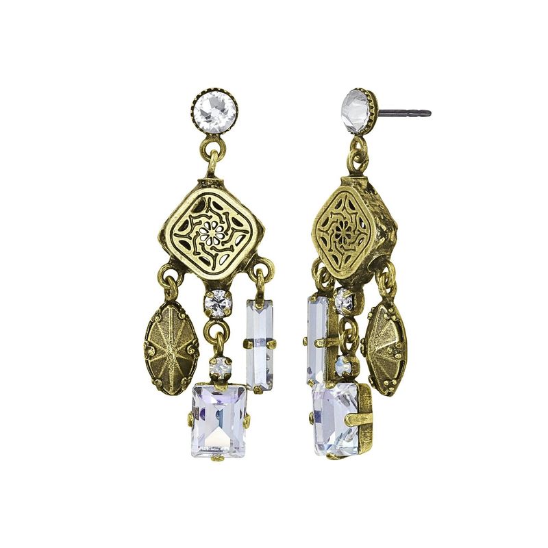 Konplott Ohrringe Konplott Ohrringe "Lost and Found" antique brass