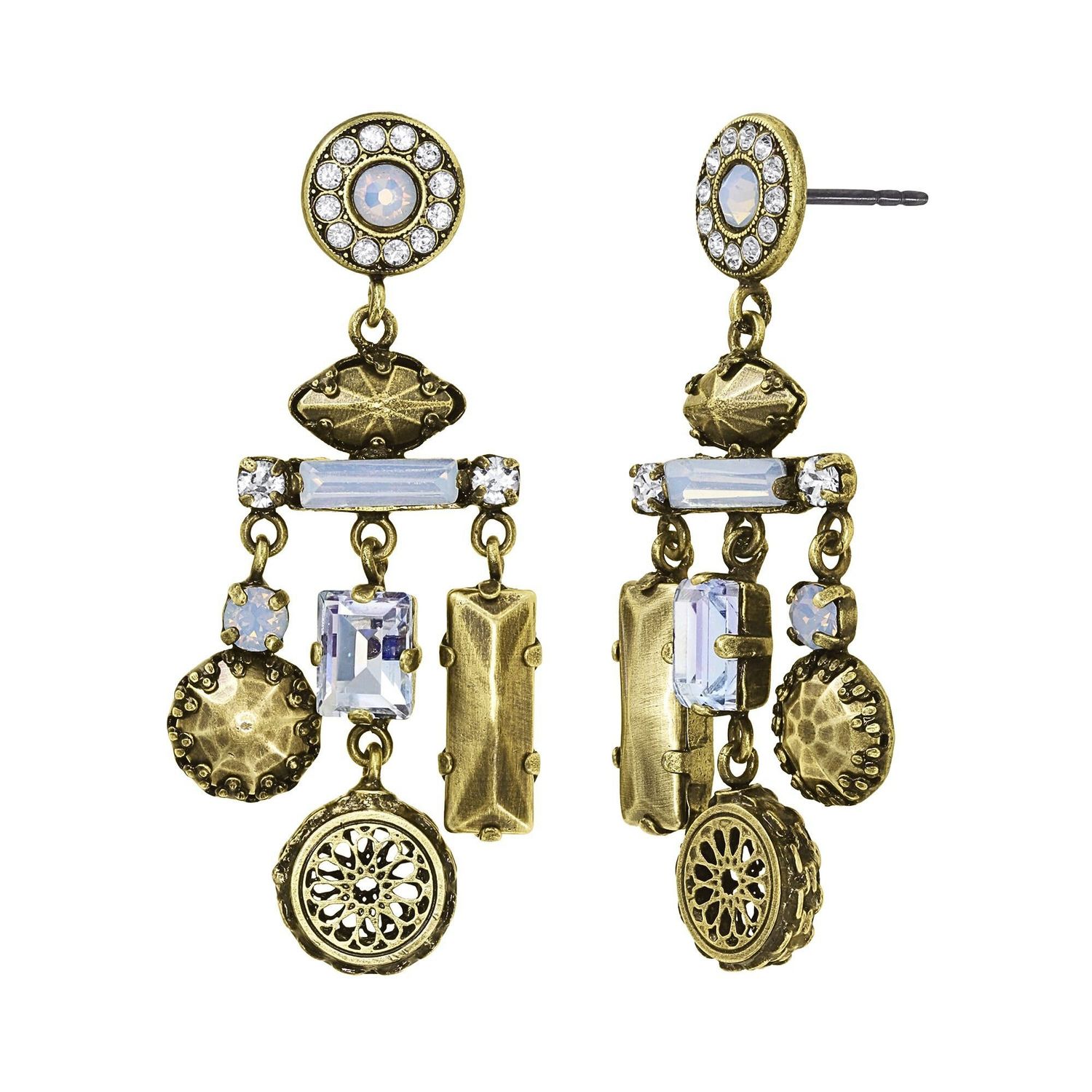 ​Konplott Ohrringe "Lost and Found" antique brass