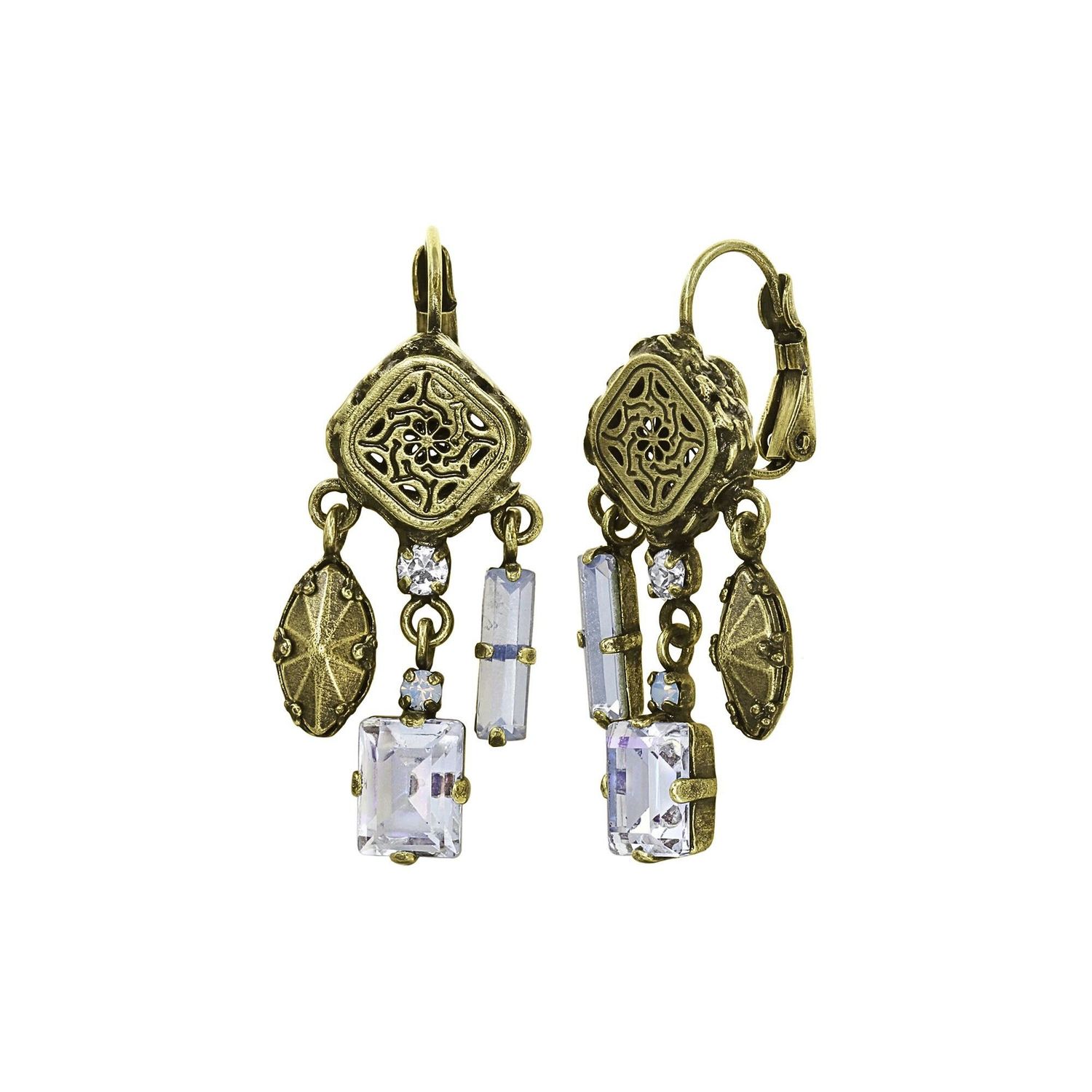 ​Konplott Ohrringe "Lost and Found" antique brass