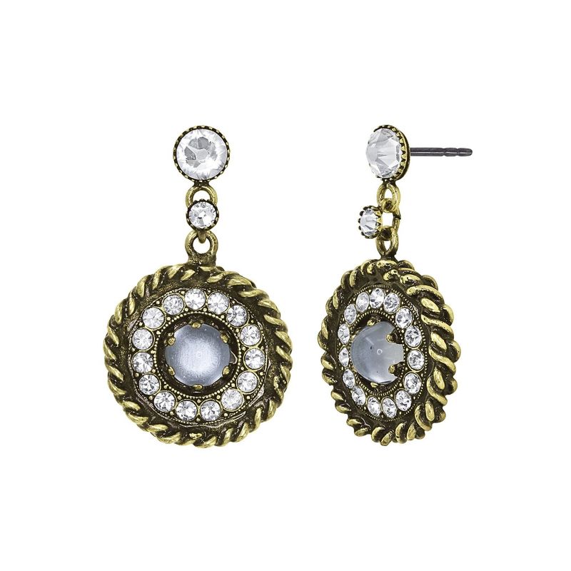 Konplott Ohrringe Konplott Ohrringe "Lost and Found" antique brass