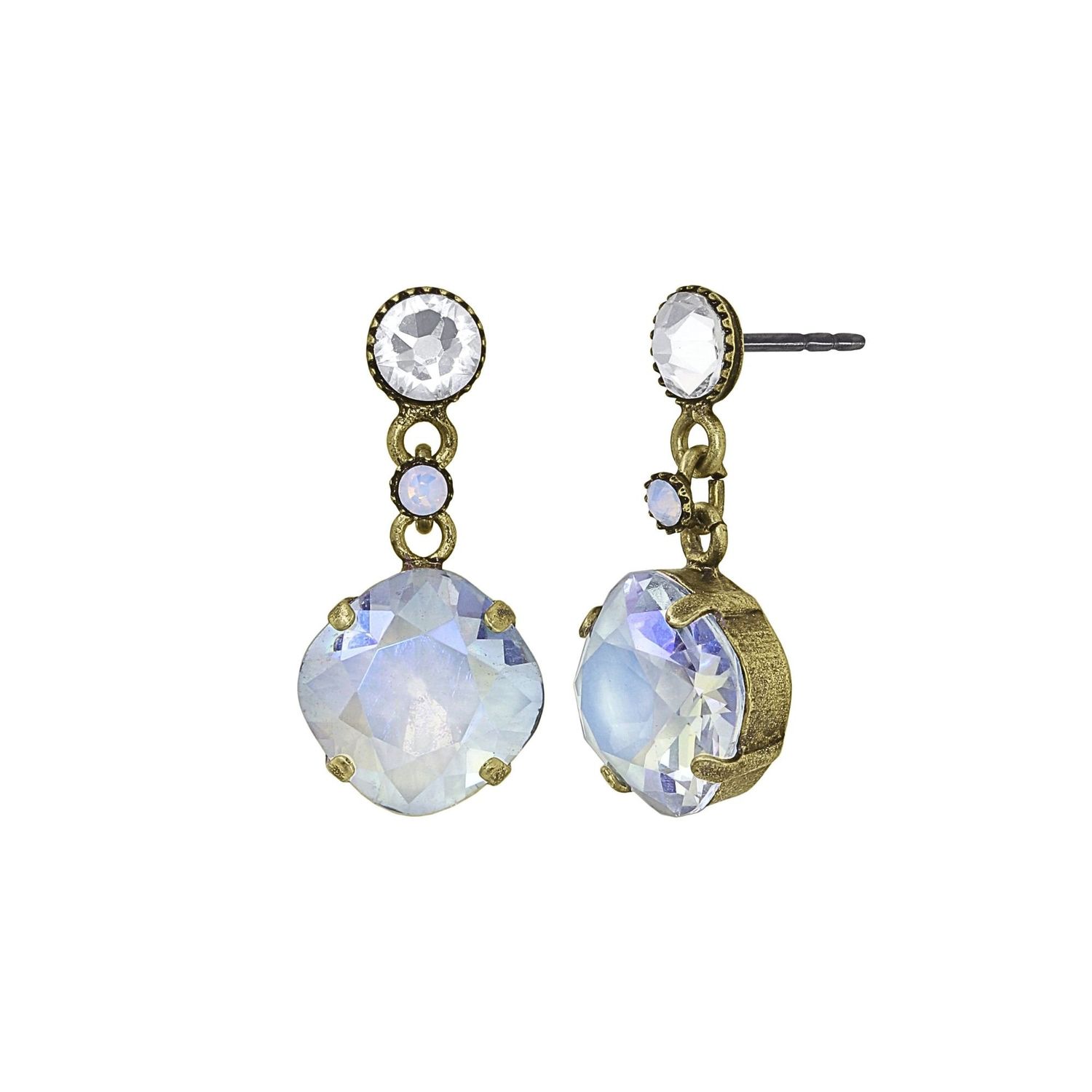 ​Konplott Ohrringe "Lost and Found" antique brass