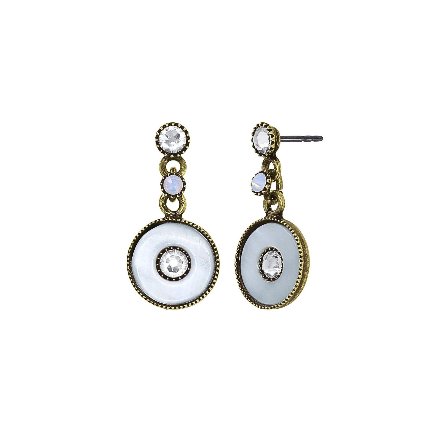 ​Konplott Ohrringe "Lost and Found" antique brass