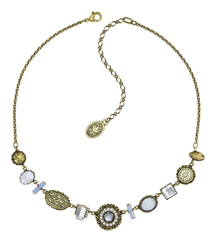 Konplott Halskette Konplott Halskette "Lost and Found" antique brass