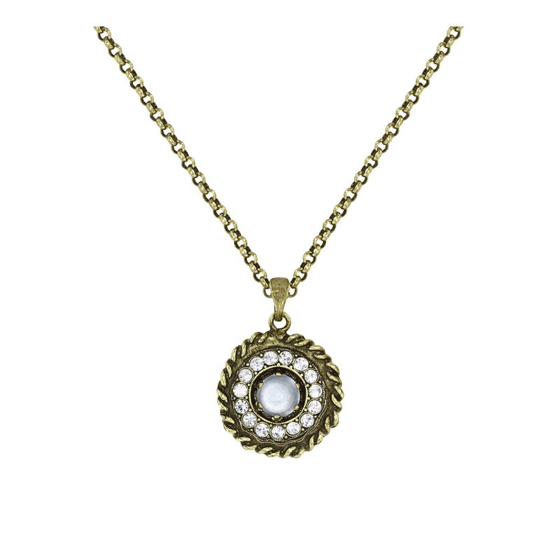 Konplott Halskette Konplott Halskette "Lost and Found" antique brass