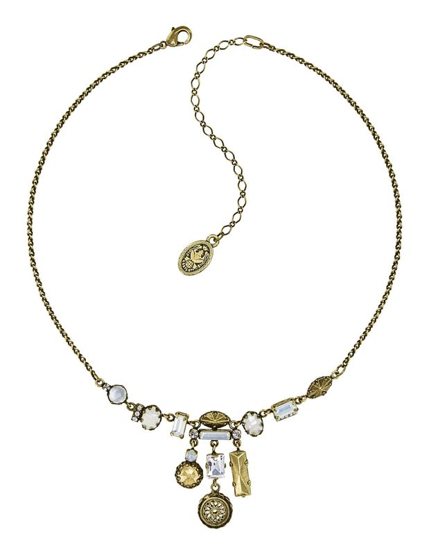 Konplott Halskette Konplott Halskette "Lost and Found" antique brass