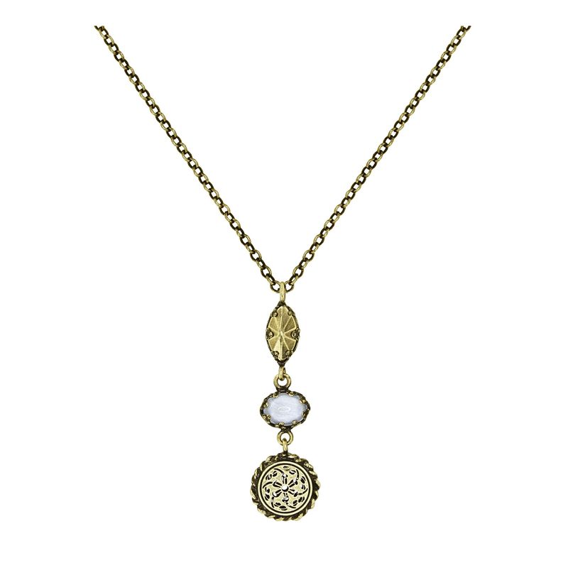 Konplott Halskette Konplott Halskette "Lost and Found" antique brass