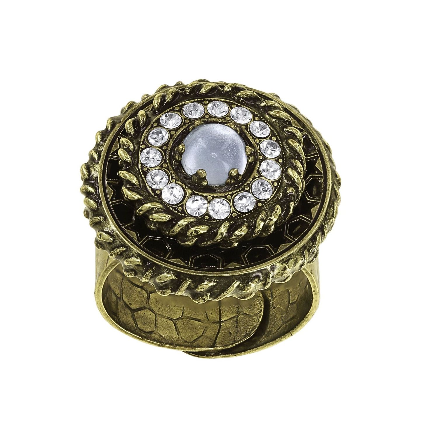 ​Konplott Ring "Lost and Found" antique brass