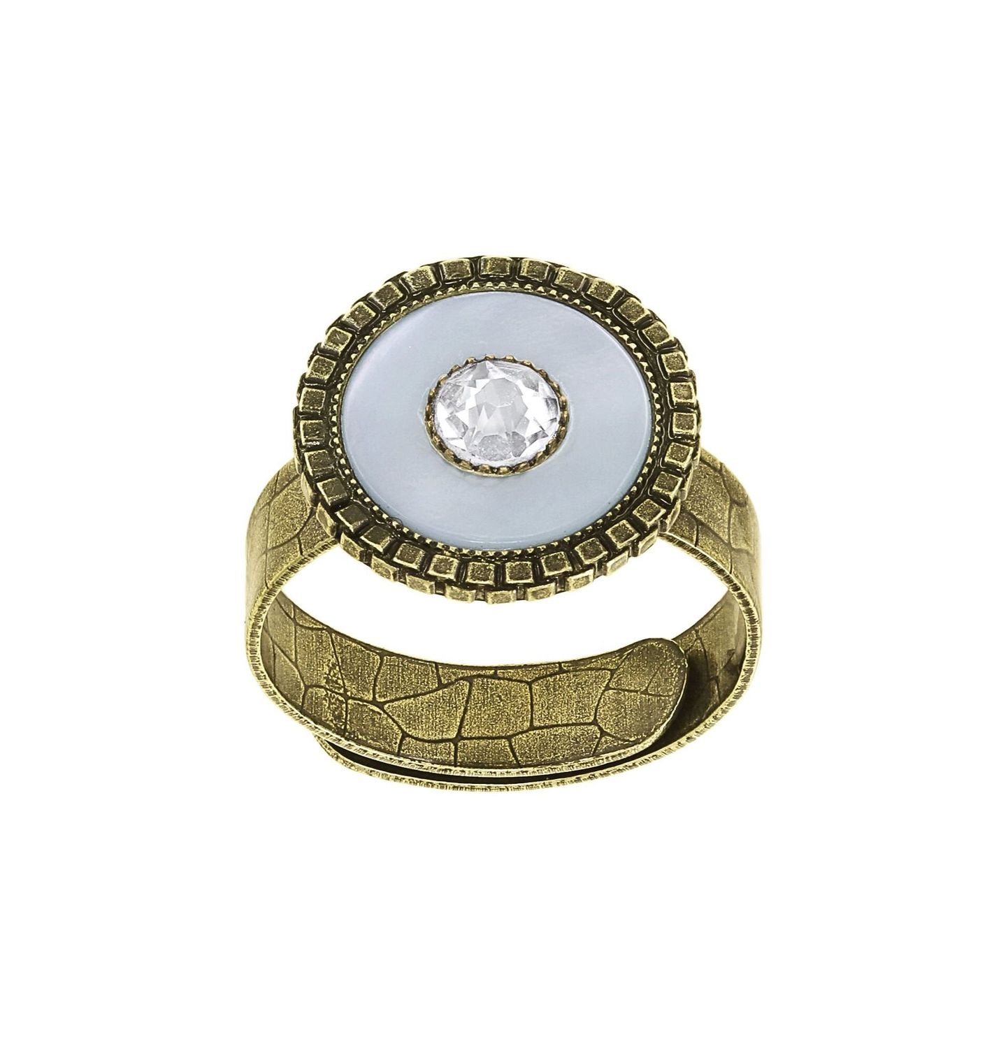 ​Konplott Ring "Lost and Found" antique brass