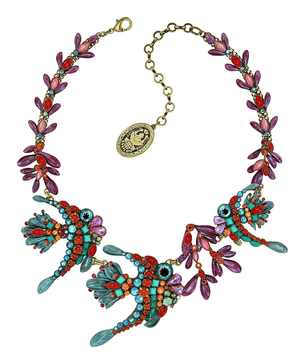 Konplott Collier "School of Fish" Multi