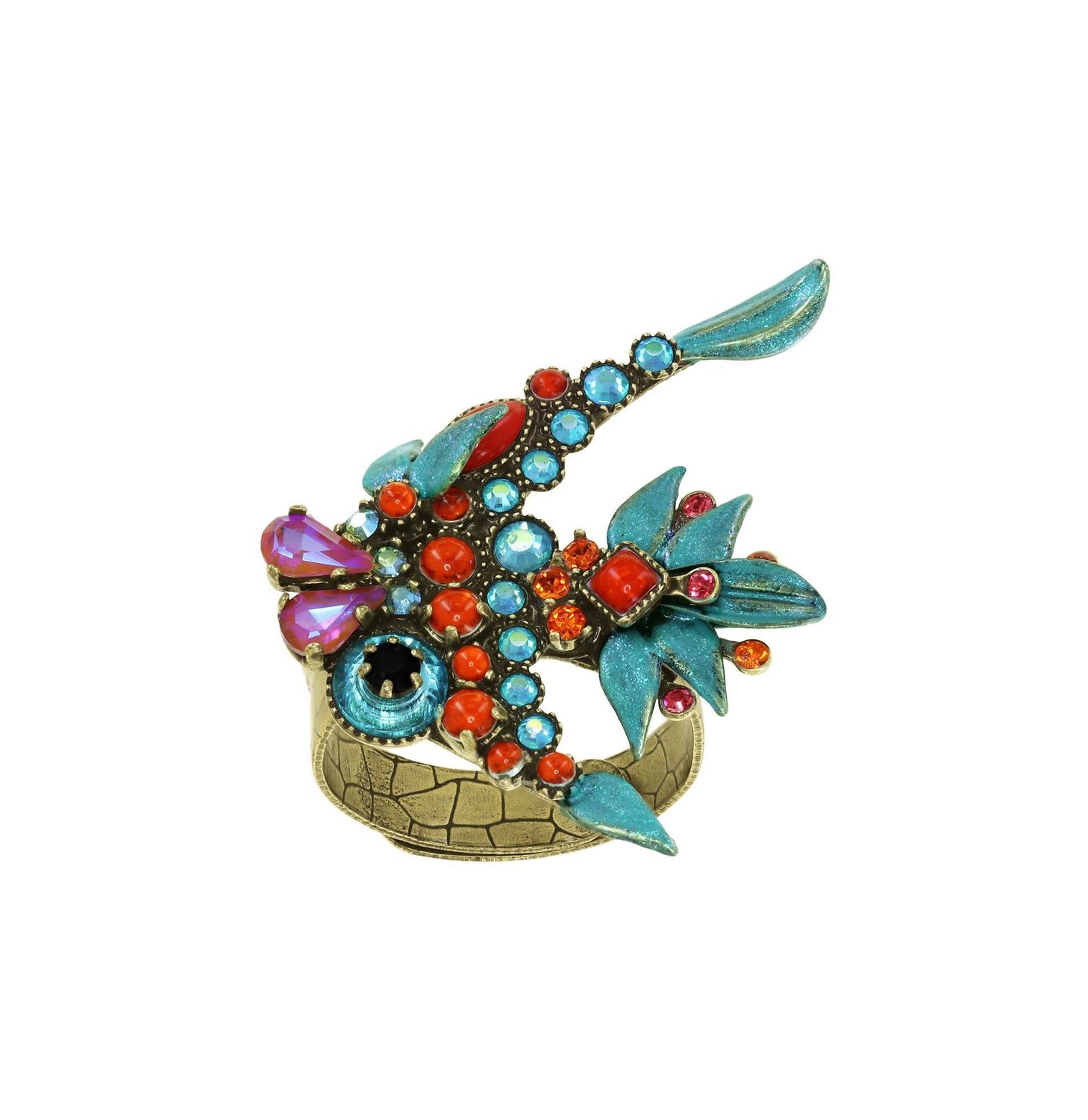 ​Konplott Ring "School of Fish" multi