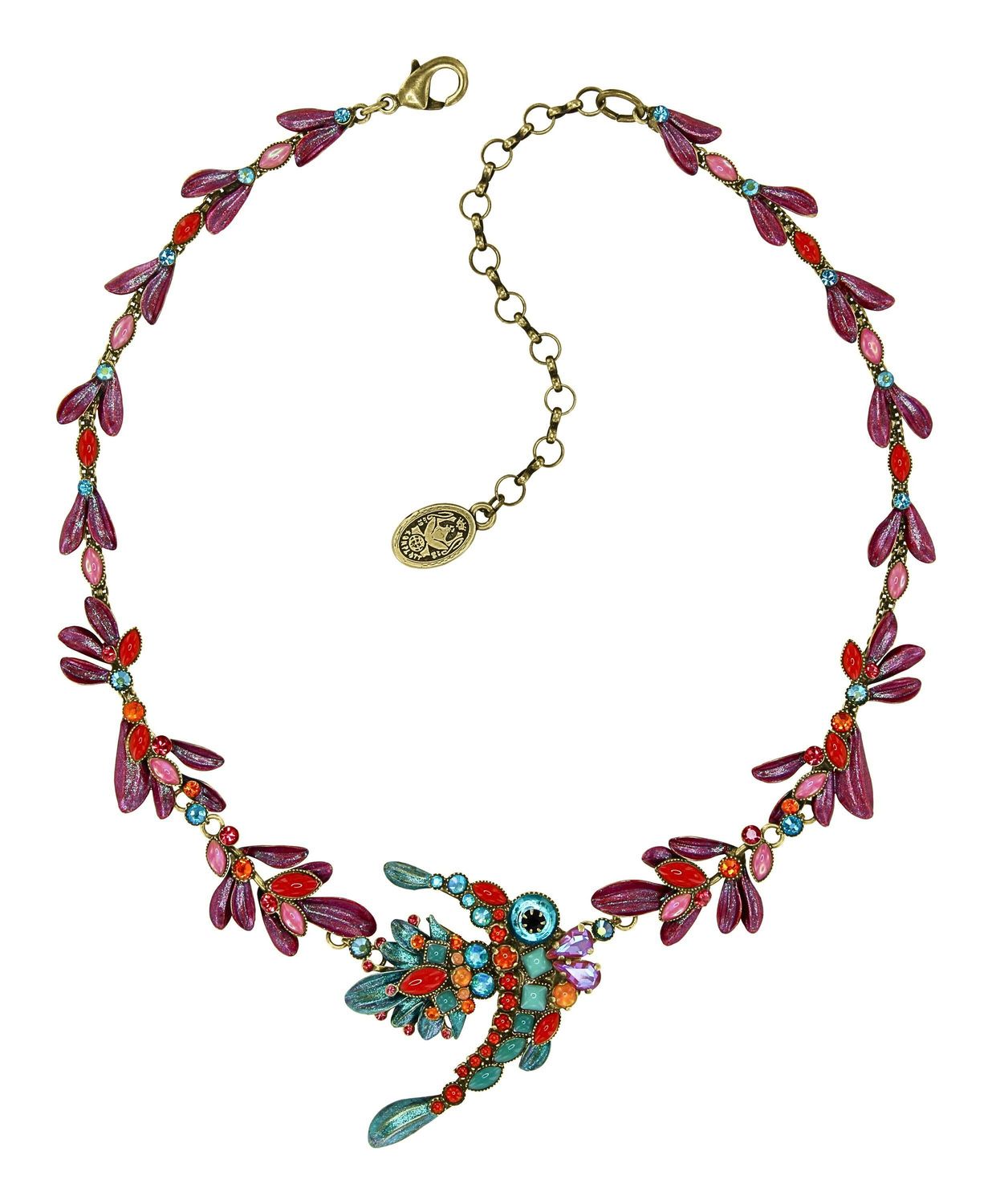 Konplott Halskette "School of Fish" Multi