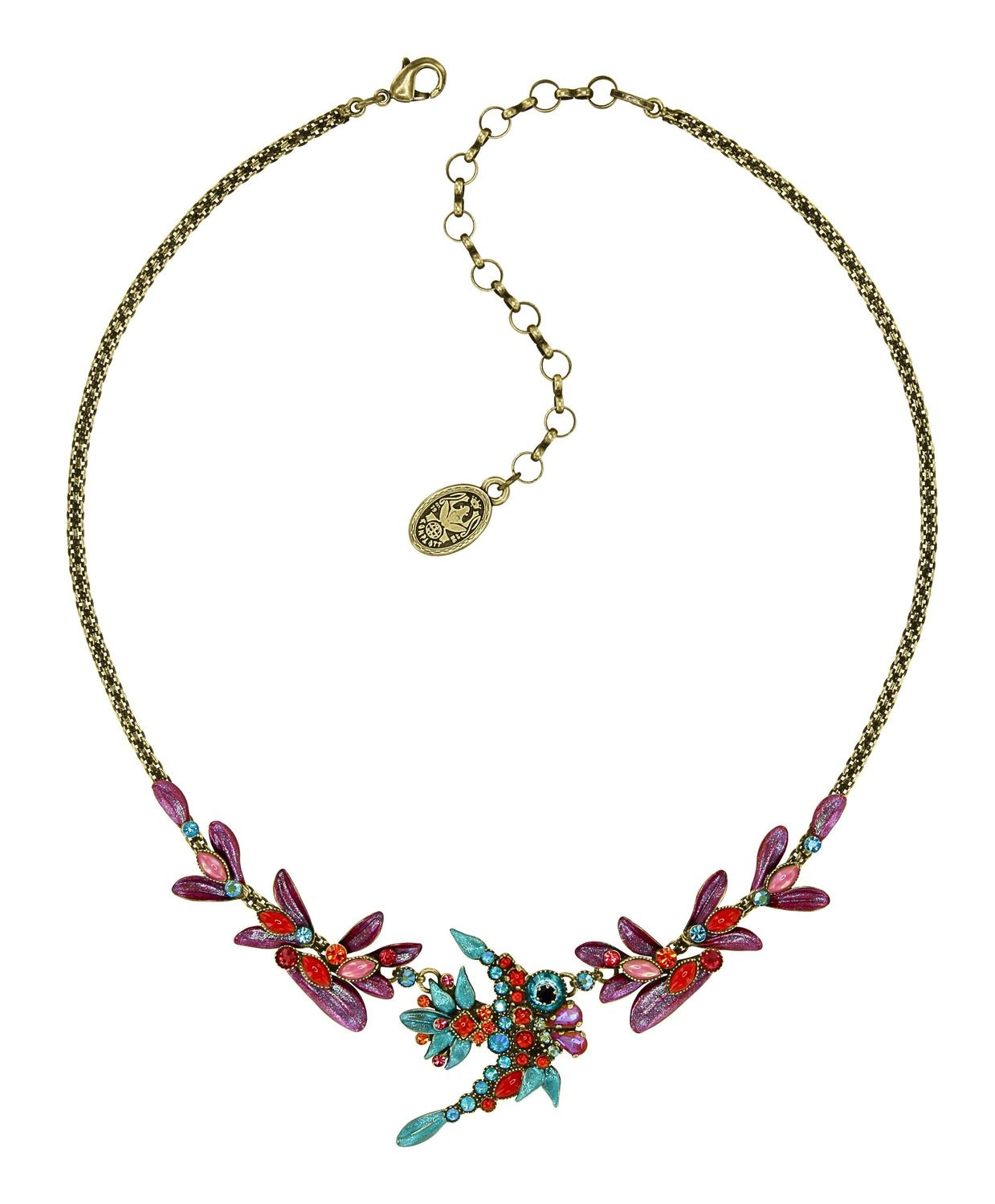 ​Konplott Halskette "School of Fish" Multi