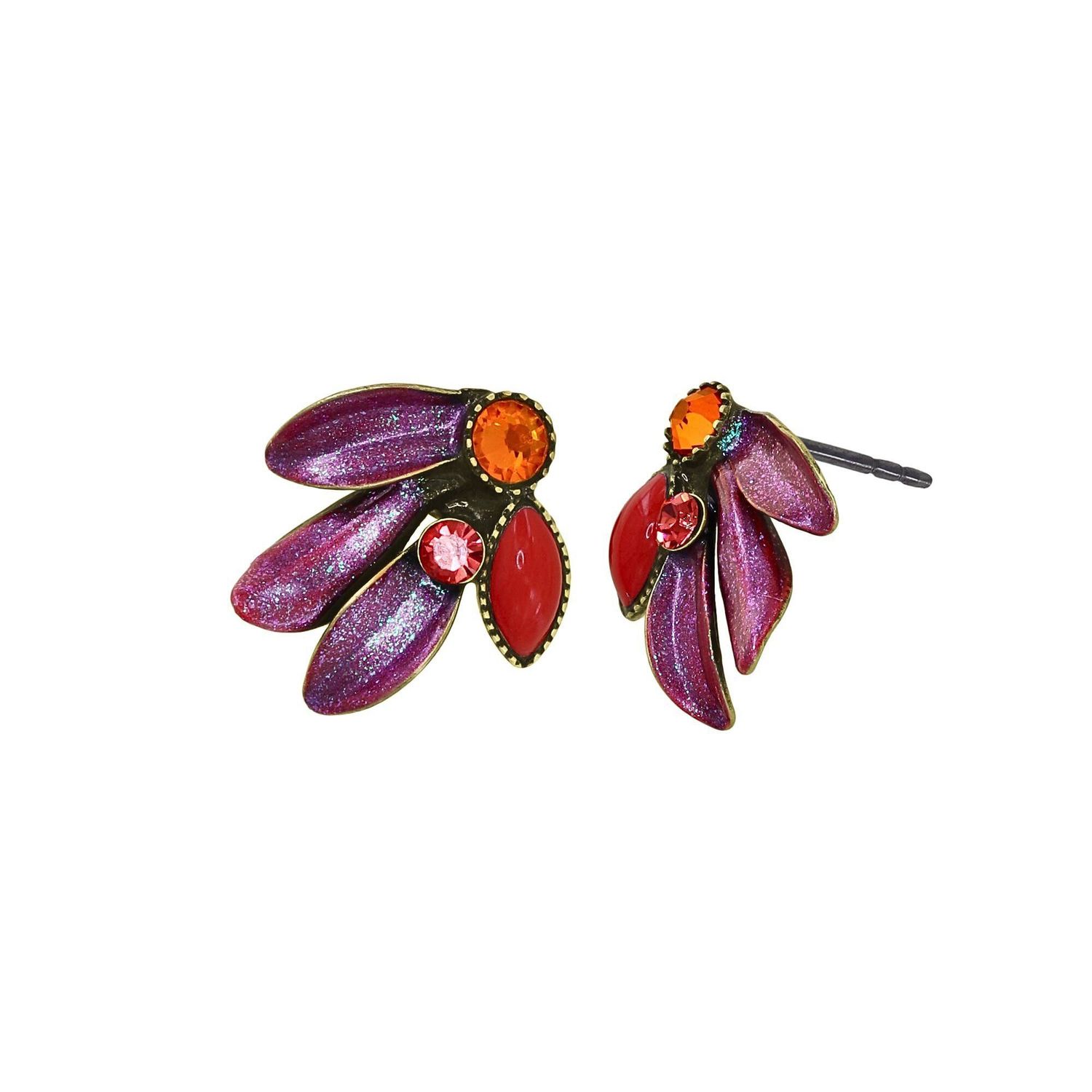 ​Konplott Ohrringe "Crystal Corals" coralline