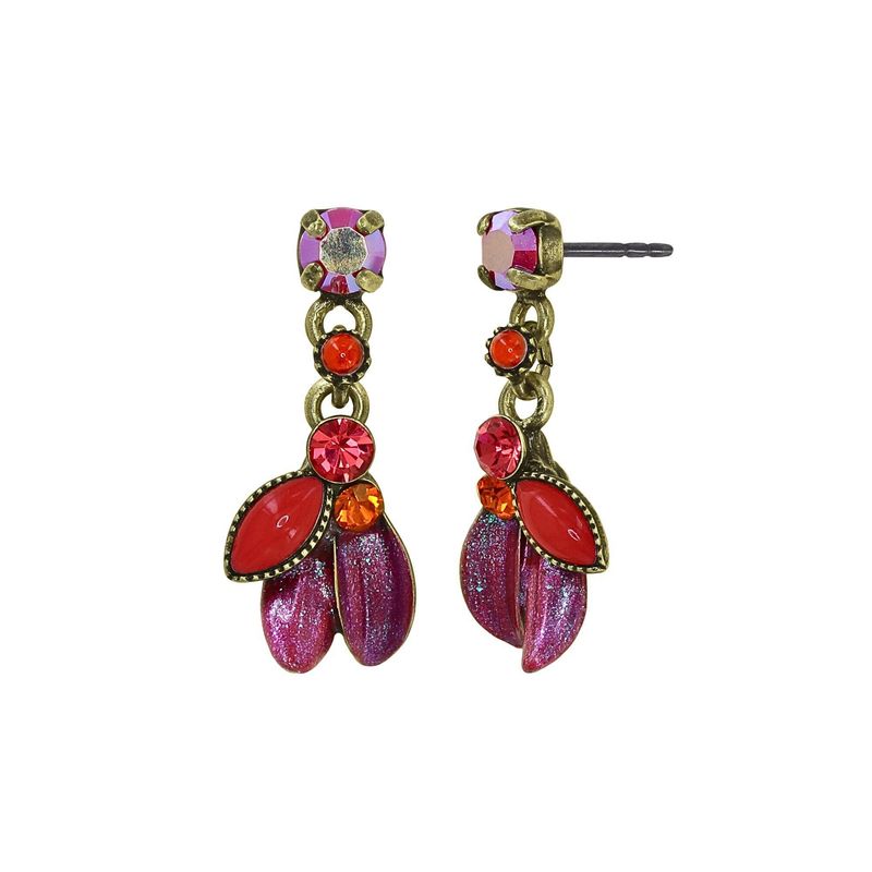 ​Konplott Ohrringe "Crystal Corals" coralline