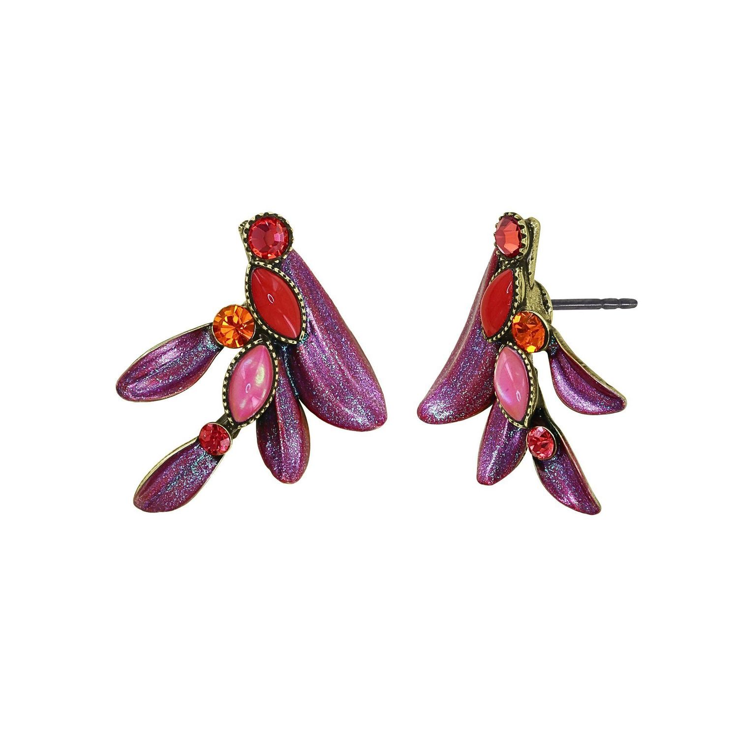 ​Konplott Ohrringe "Crystal Corals" coralline