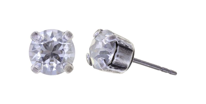 Konplott Ohrringe Konplott Ohrringe "Black Jack" white crystal