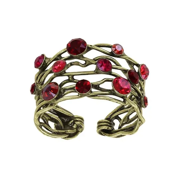 Konplott Ring "Cages" rot