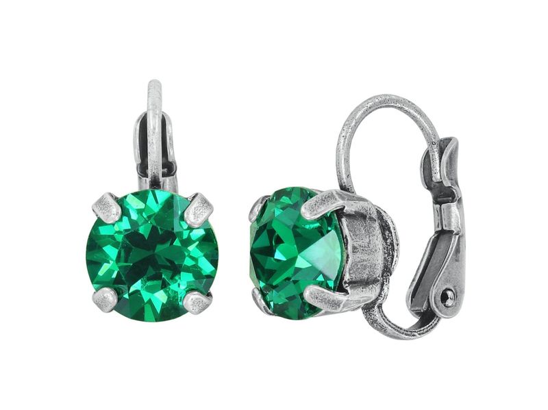 Konplott Ohrring Konplott Ohrring "Black Jack" green majestic