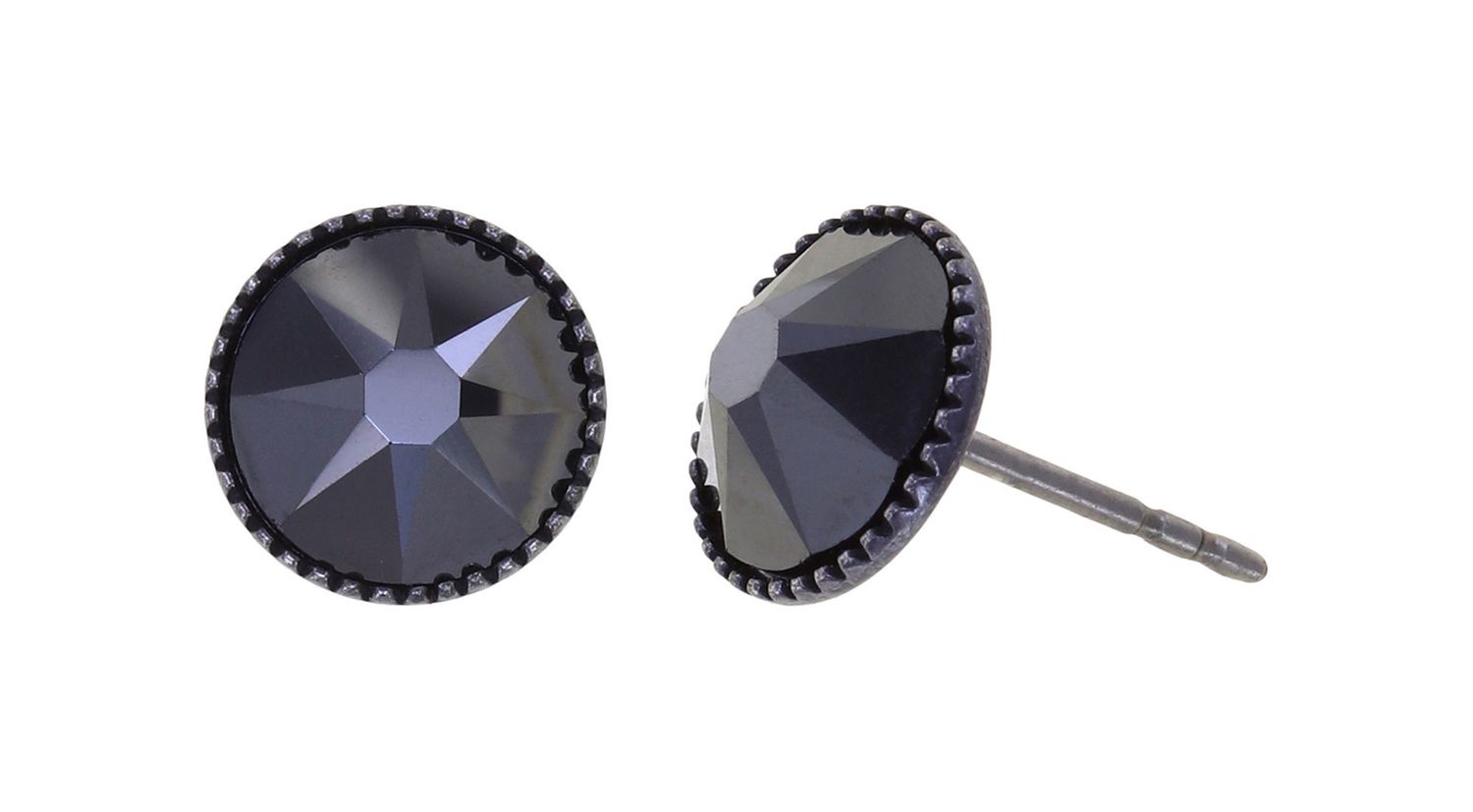 Konplott Ohrring Konplott Ohrring "Black Jack" black jet hermatite
