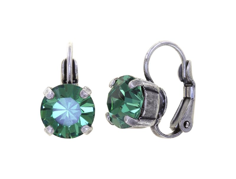 ​Konplott Ohrringe "Black Jack" green erinite