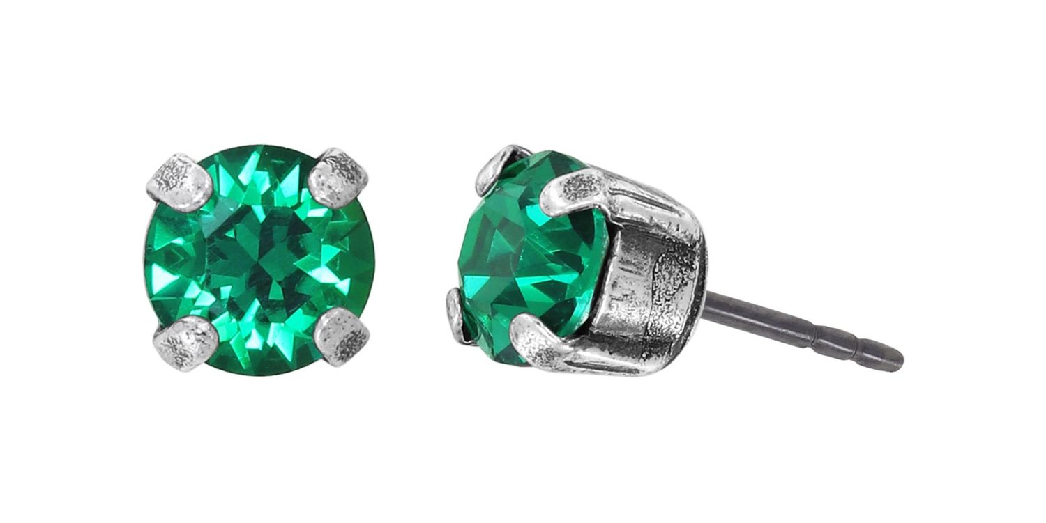 ​Konplott Ohrring "Black Jack" green majestic