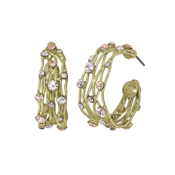 Konplott Ohrringe Creolen "Cages" beige