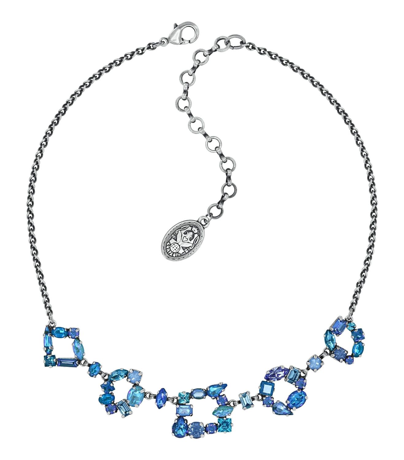​Konplott Halskette "Mess to Impress" Blau