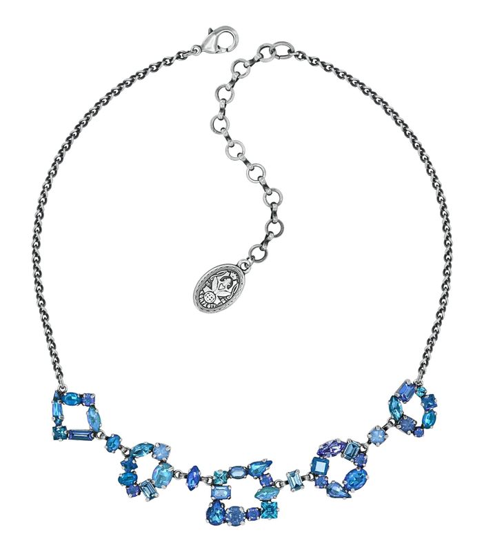 ​Konplott Halskette "Mess to Impress" Blau