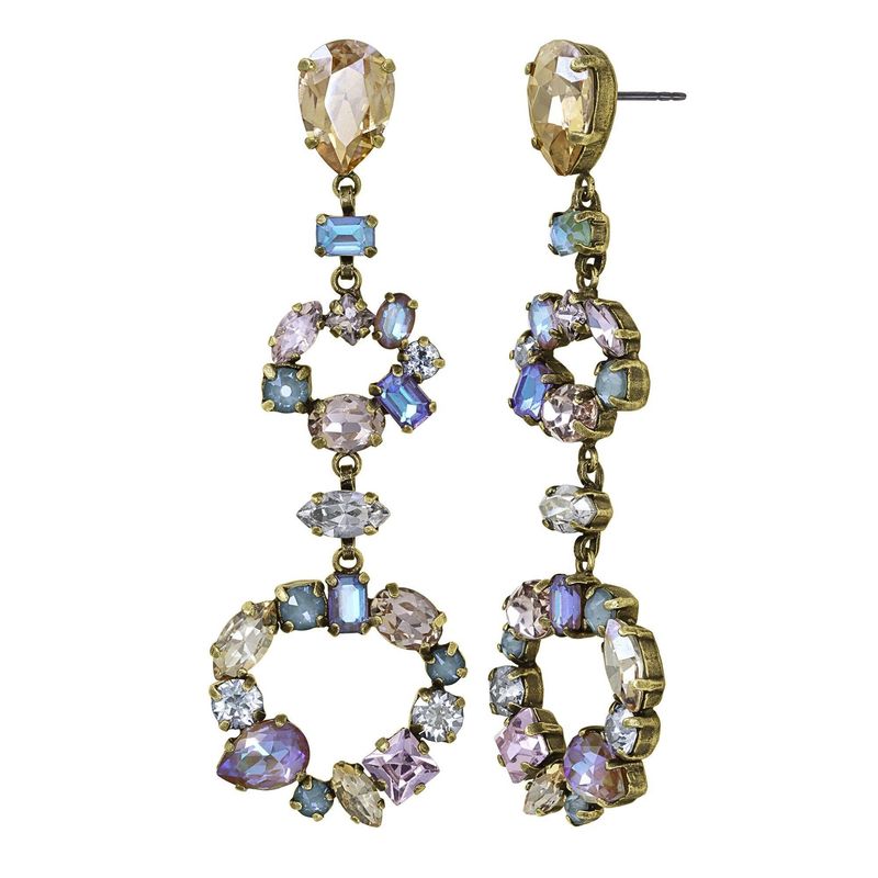 ​Konplott Ohrringe "Mess to Impress" pastel multi