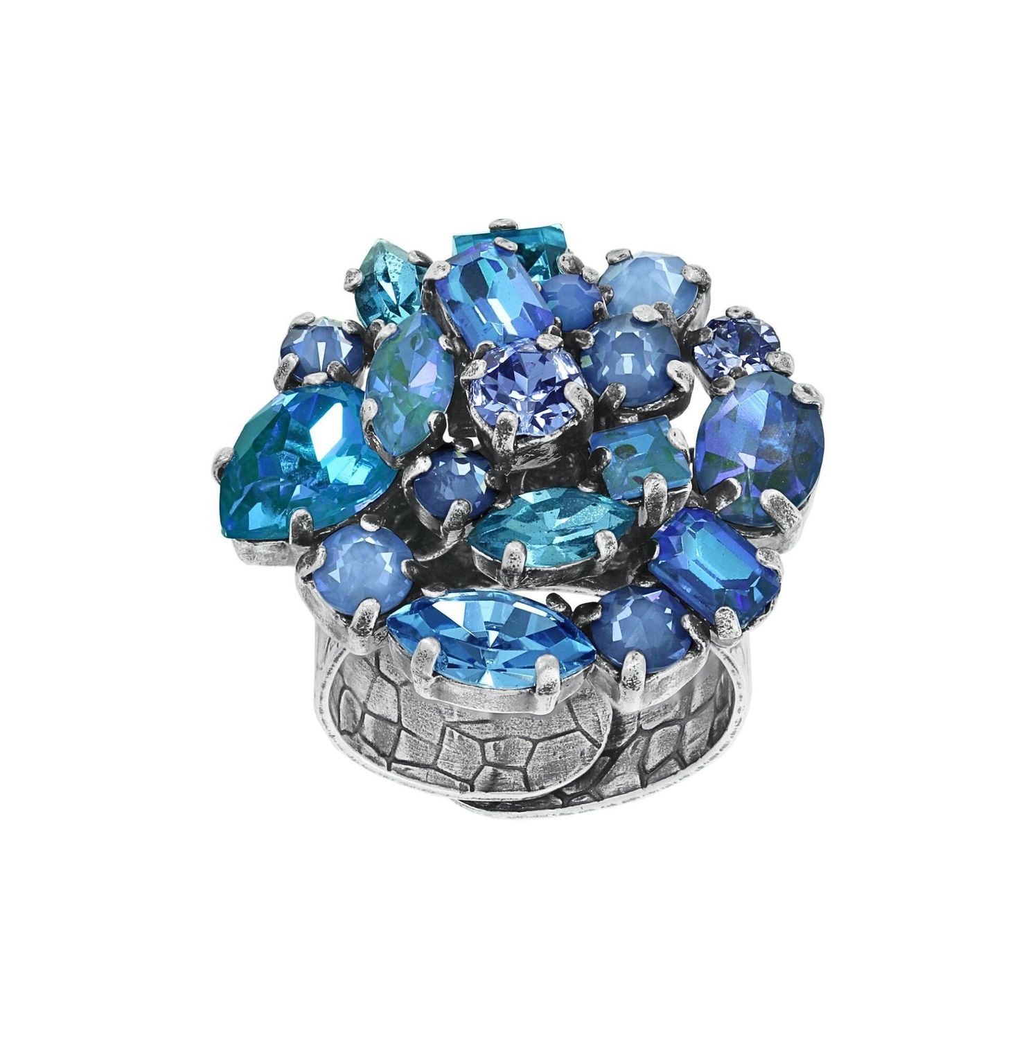 Konplott Ring Konplott Ring "Mess to Impress" Blau
