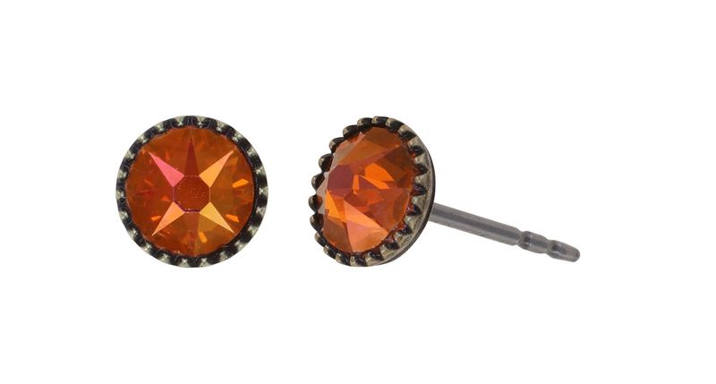 Konplott Ohrringe "Black Jack" orange
