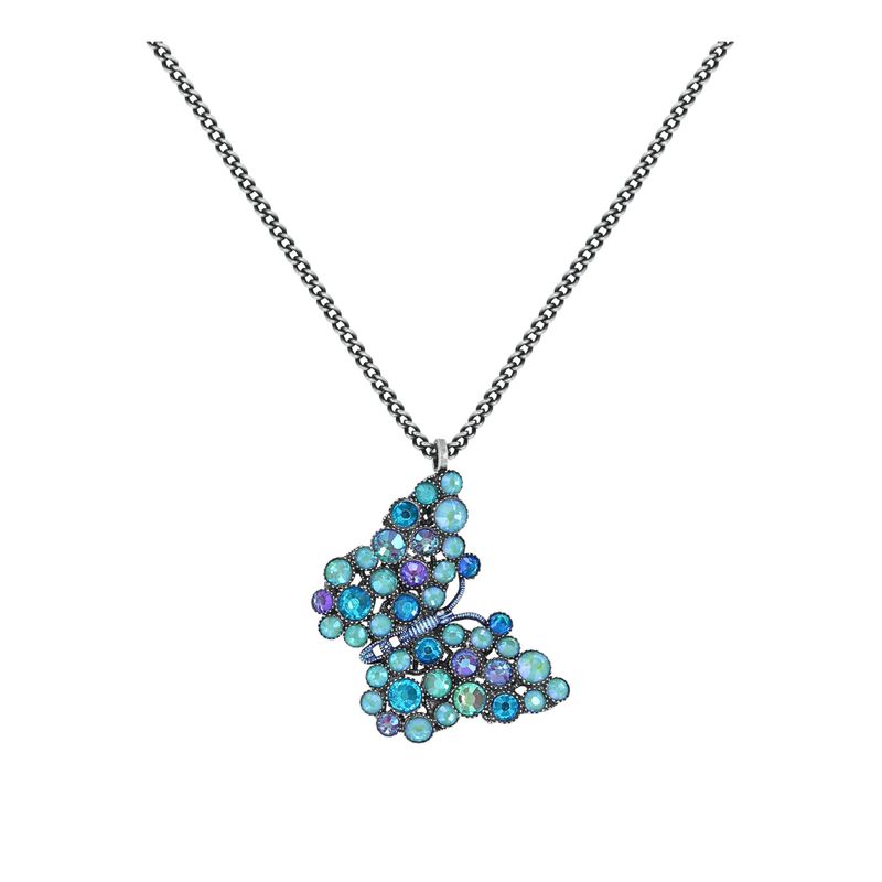 Konplott Halskette Konplott Halskette "Lost Garden" blue/green/lila