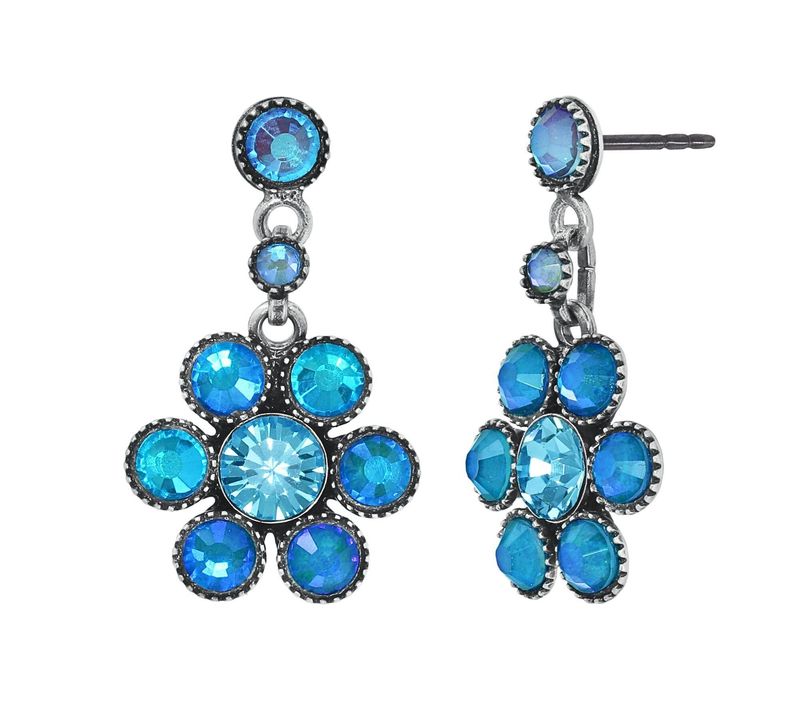 Konplott Ohrringe Konplott Ohrringe "Lost Garden" blue/green/lila