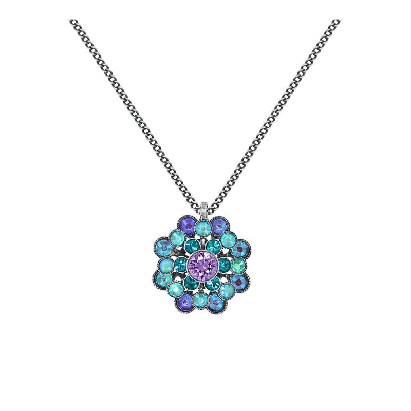 Konplott Halskette Konplott Halskette "Lost Garden" blue/green/lila