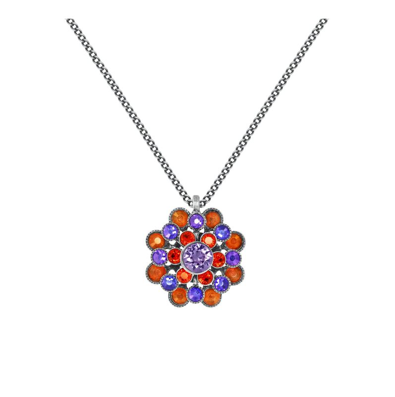 Konplott Halskette Konplott Halskette "Lost Garden" orange / lila