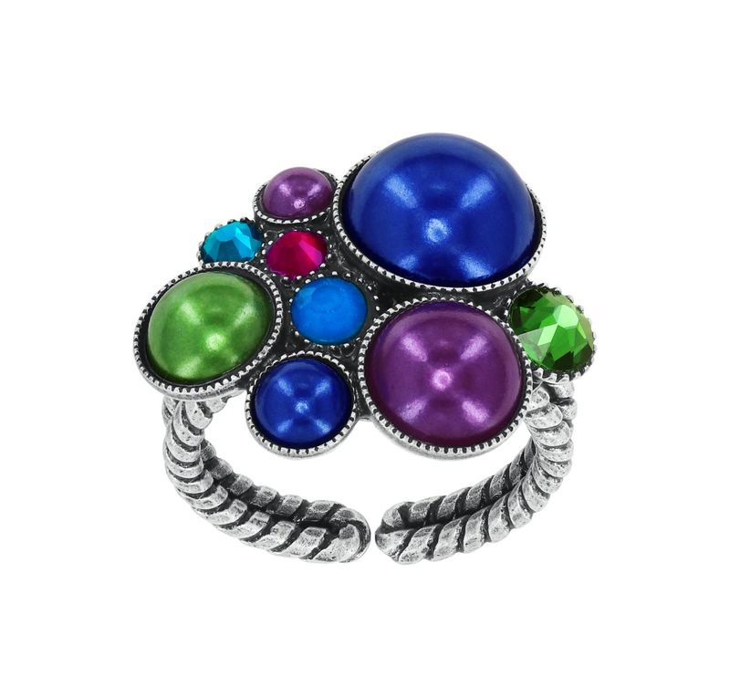 Konplott Ring Konplott Ring "Bubble Cascade" multi