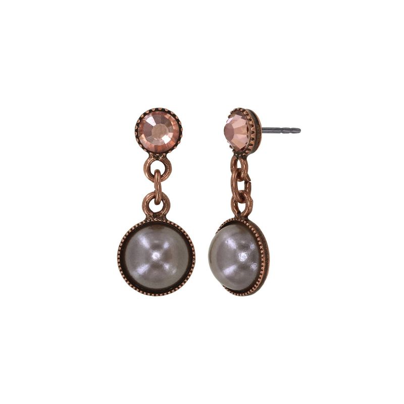 Konplott Ohrringe Konplott Ohrringe "Bubble Cascade" beige / braun