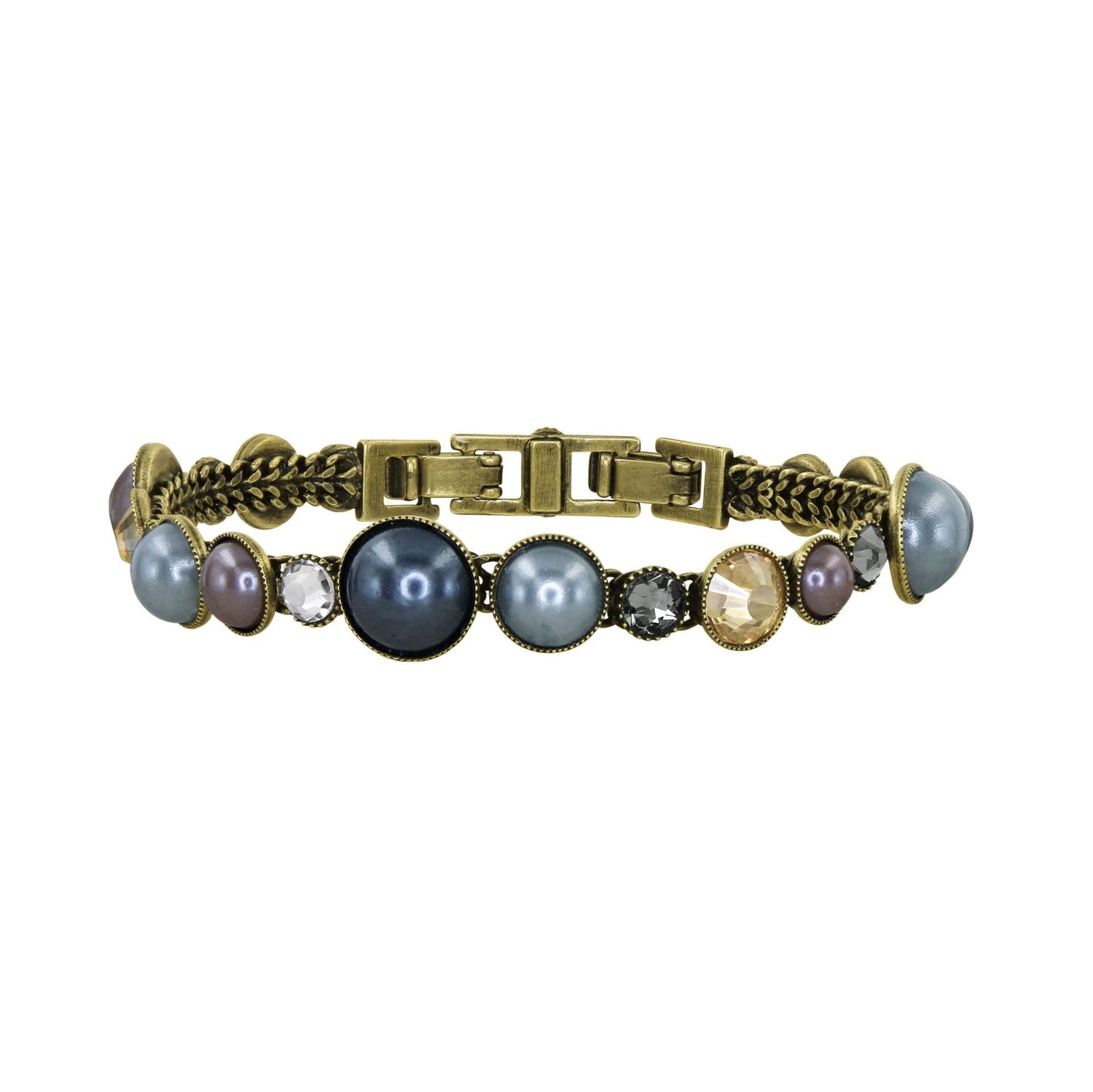 Konplott Armband Konplott Armband "Bubble Cascade" braun / grau