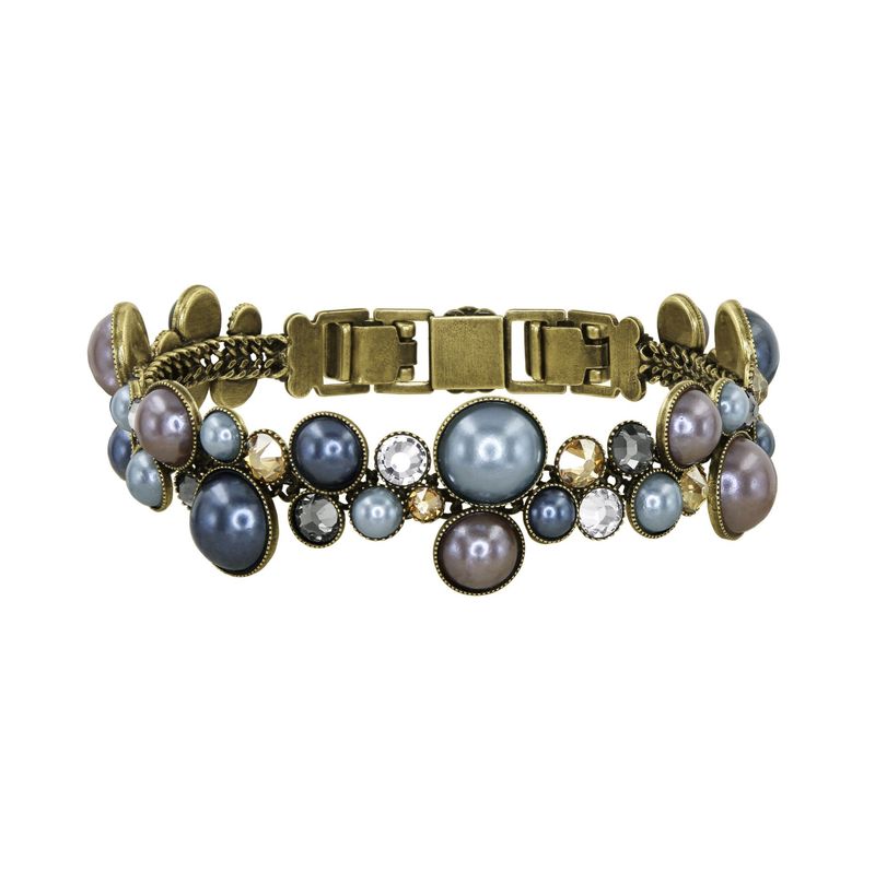 Konplott Armband Konplott Armband "Bubble Cascade" braun / grau