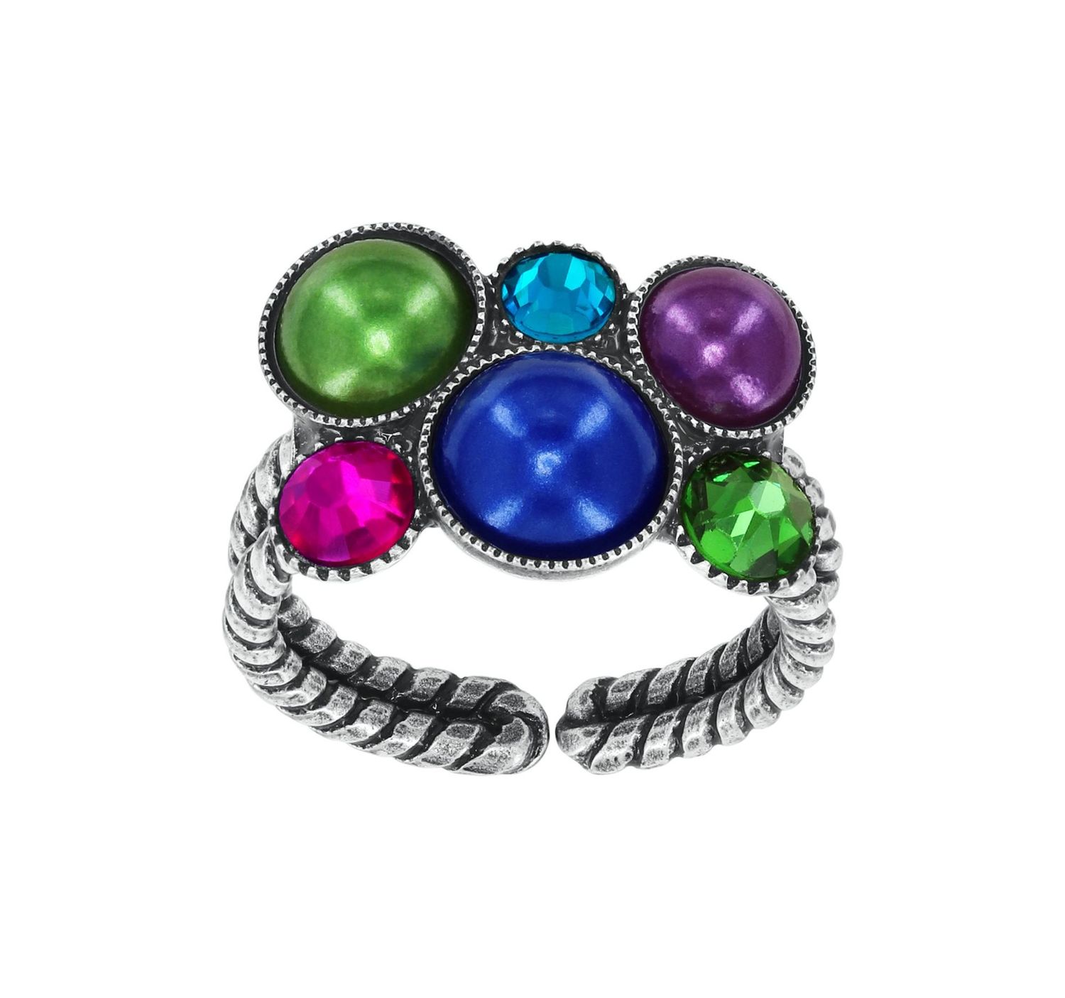 ​Konplott Ring "Bubble Cascade" multi