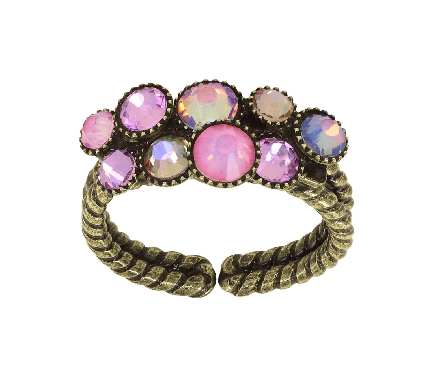 Konplott Ring Konplott Ring "Water Cascade" pink (rose)
