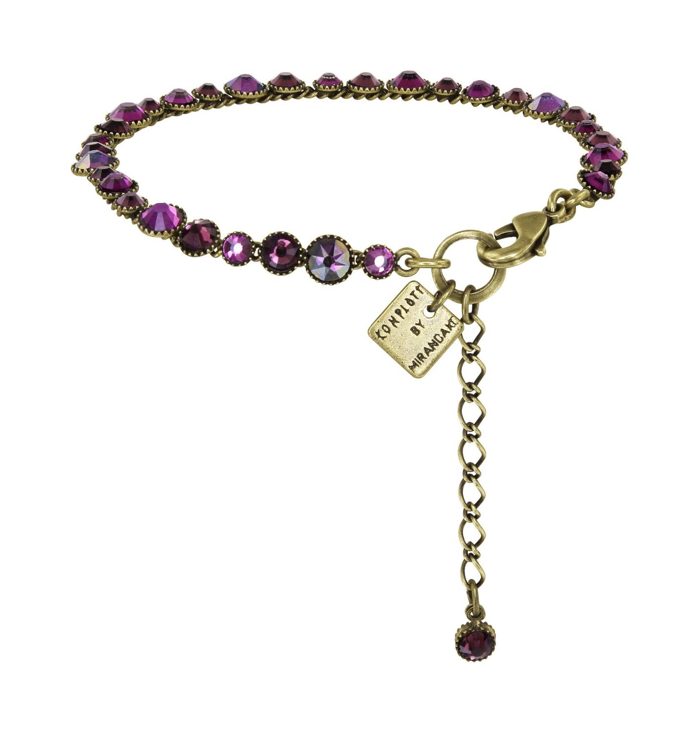 Konplott Armband Konplott Armband "Water Cascade" lila