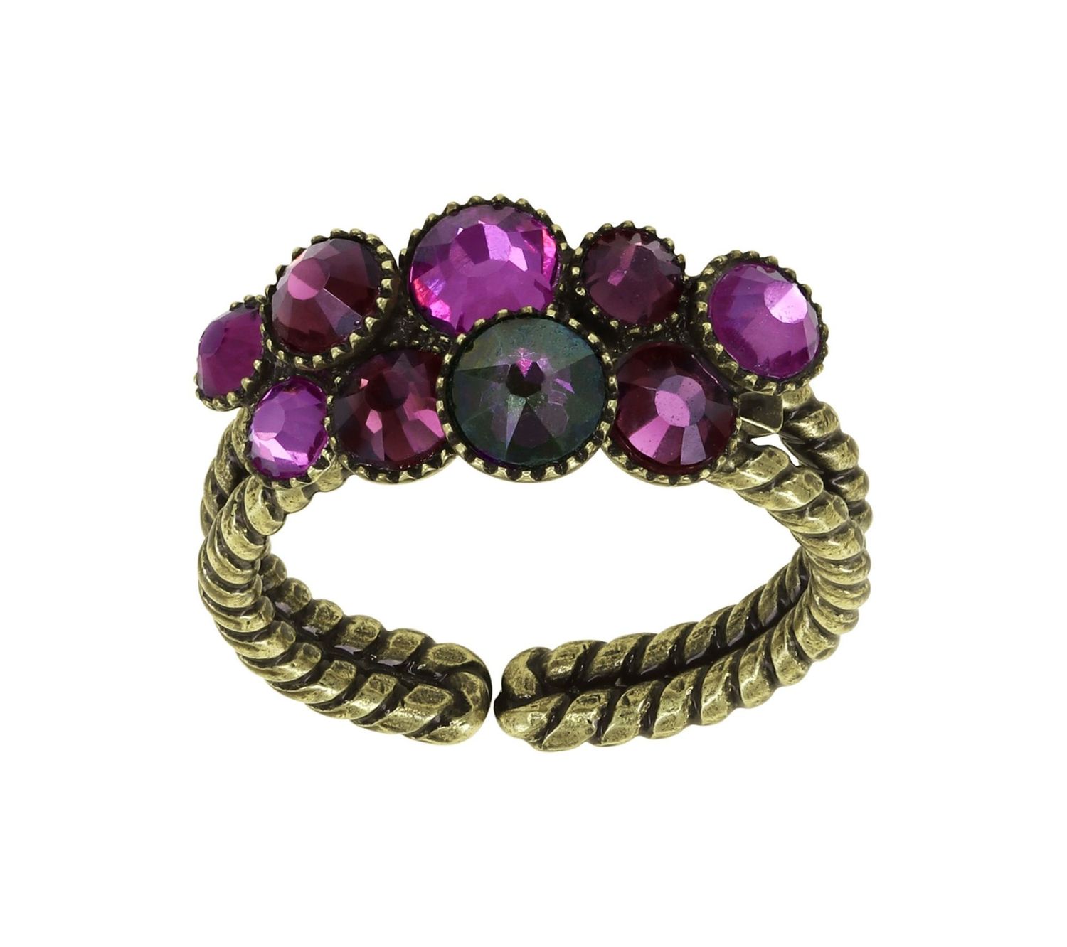Konplott Ring Konplott Ring "Water Cascade" lila
