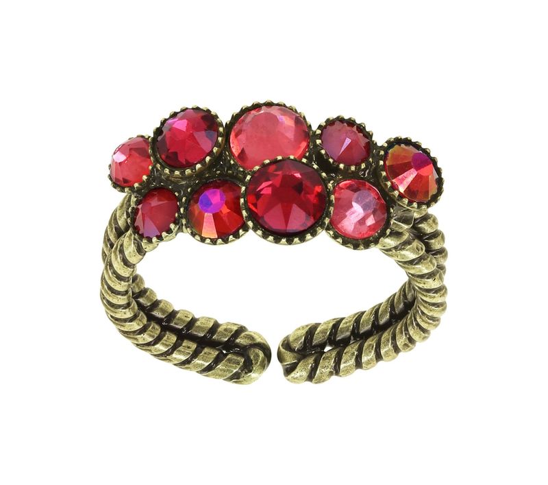 Konplott Ring Konplott Ring "Water Cascade" red