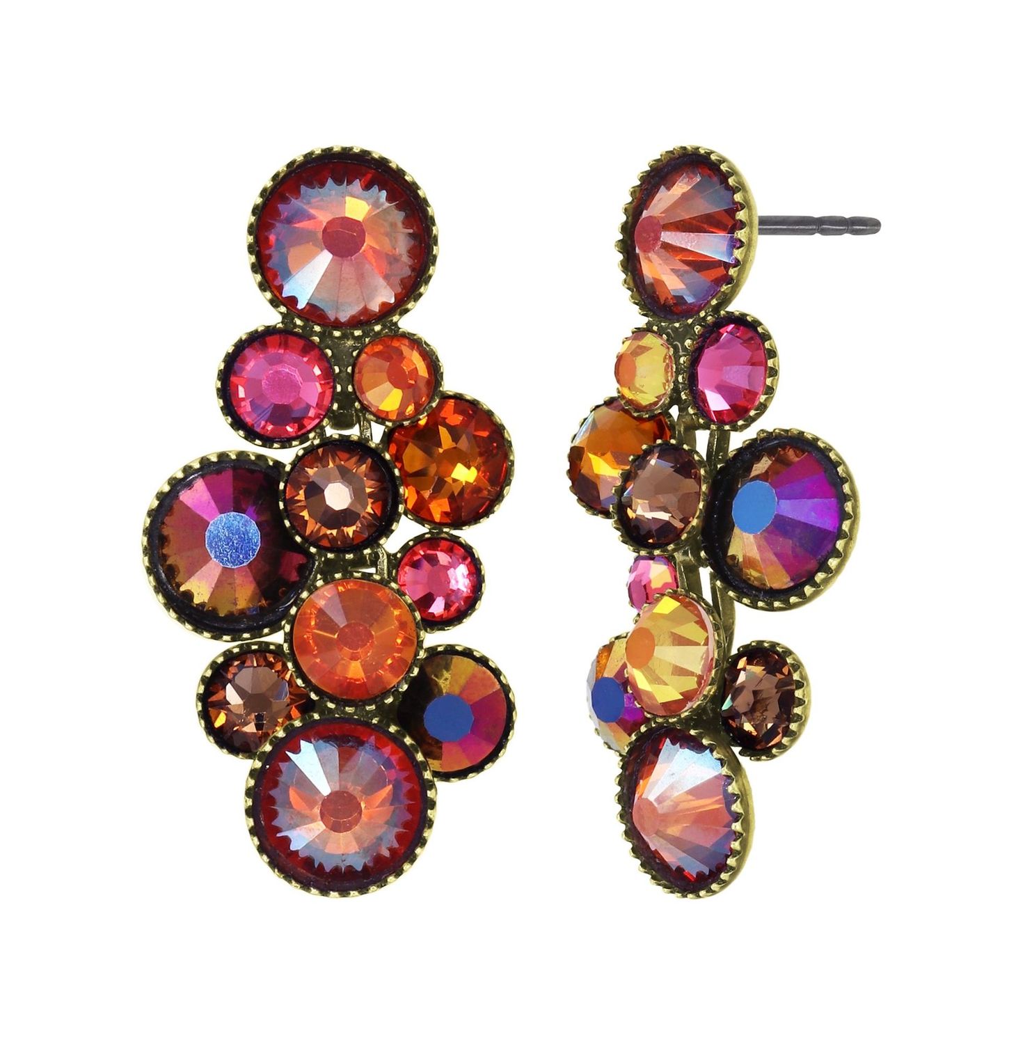 ​Konplott Ohrringe "Water Cascade" orange