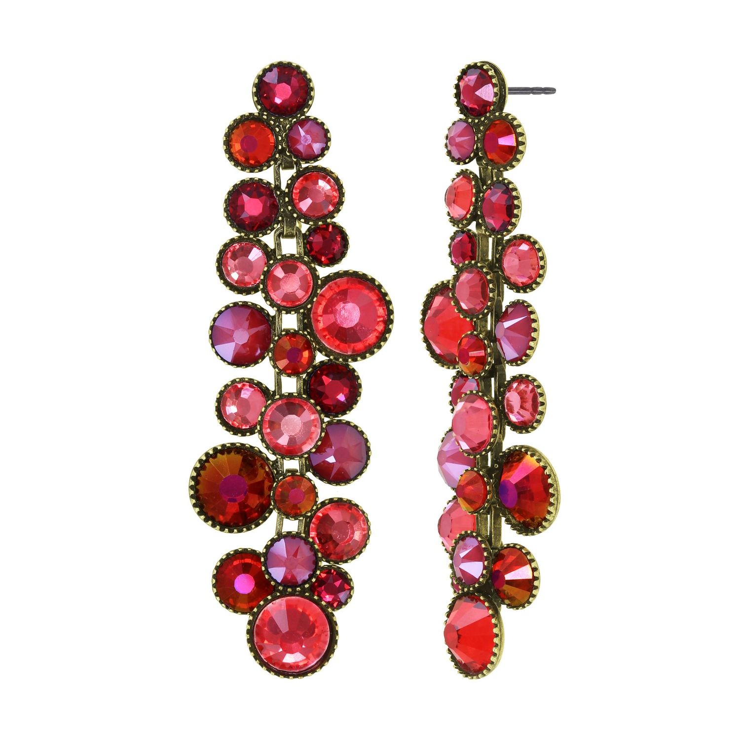​Konplott Ohrringe "Water Cascade" red