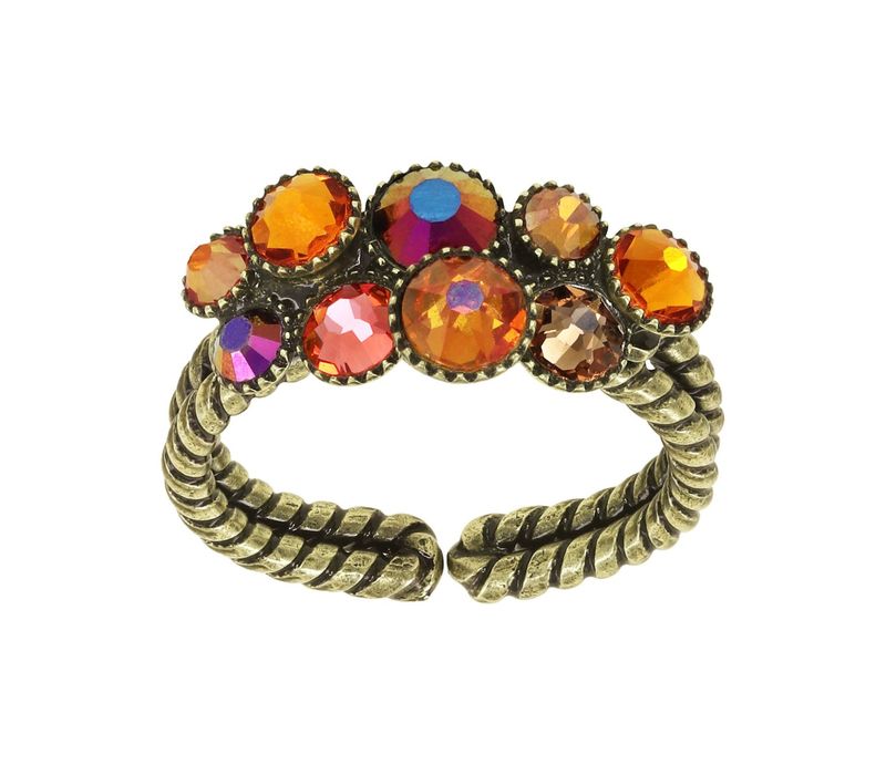 Konplott Ring Konplott Ring "Water Cascade" orange